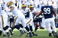 Graham Glasgow (61), Ben Braden (71), Jake Rudock (15), and Erik Magnuson (78)