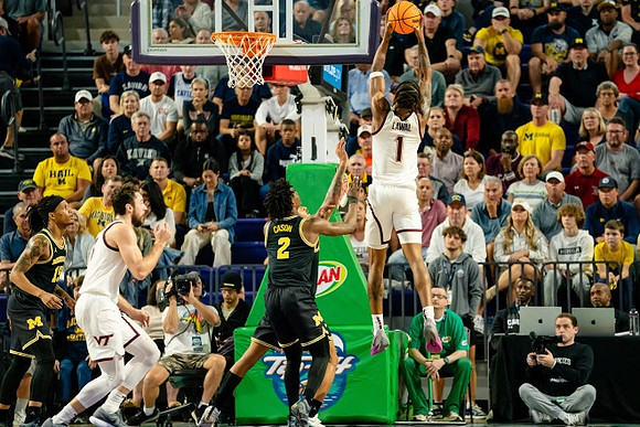 Rubin Jones (15) and L.J. Cason (2)