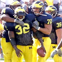 Anthony Thomas (32), Marquise Walker (4), Ben Mast (72), and Aaron Shea (36)