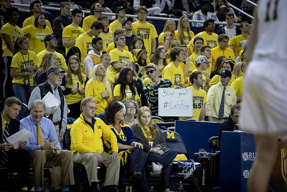 Luke Yaklich and John Beilein