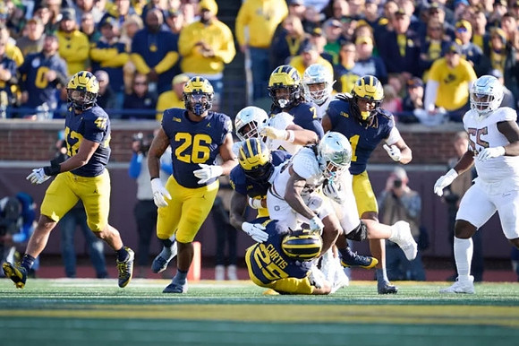 TJ Guy (42), Rayshaun Benny (26), Mason Curtis (25), and Jaishawn Barham (1)