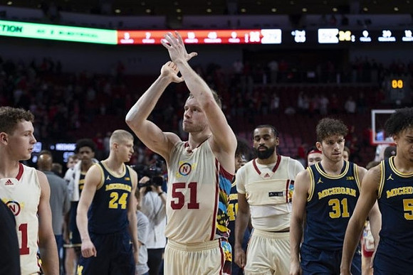 Tarris Reed Jr. (32), Youssef Khayat (24), Harrison Hochberg (31), and Terrance Williams II (5)