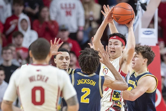 Jaelin Llewellyn (3), Tray Jackson (2), and Will Tschetter (42)
