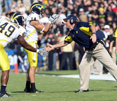 John Thompson (49) and Morgan Trent (14)