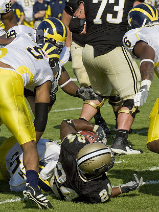 Doug Dutch (35), Charles Stewart (5), Donovan Warren (6), and Marell Evans (9)