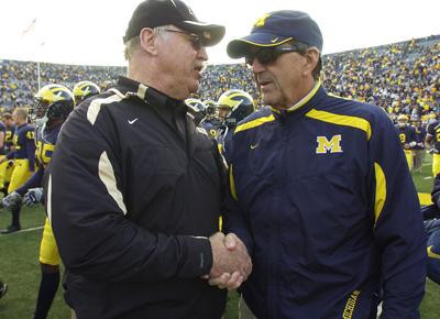 Joe Tiller and Lloyd Carr