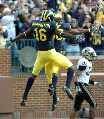 Mario Manningham and Adrian Arrington