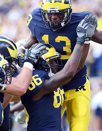 Mario Manningham and Greg Mathews