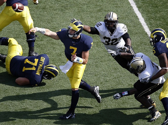 Chad Henne, Mark Ortmann, and Carson Butler
