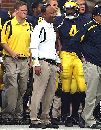 Erik Campbell, Brandon Minor, and Lloyd Carr