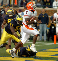 Terrance Taylor (67), Obi Ezeh (45), and Brandon Harrison (27)