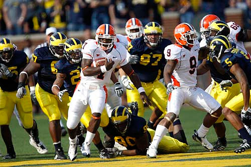 Obi Ezeh (45), Terrance Taylor (67), Brandon Harrison (27), Tim Jamison (90), Will Johnson (97), and Charles Stewart (5)