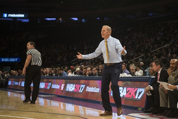 John Beilein, Billy Donlon, and Saddi Washington