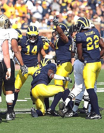 Morgan Trent, Donovan Warren, Brandon Harrison, and Jamar Adams