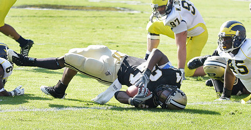 Will Johnson (97) and Obi Ezeh (45)