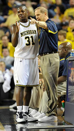 Laval Lucas-Perry (31) and John Beilein