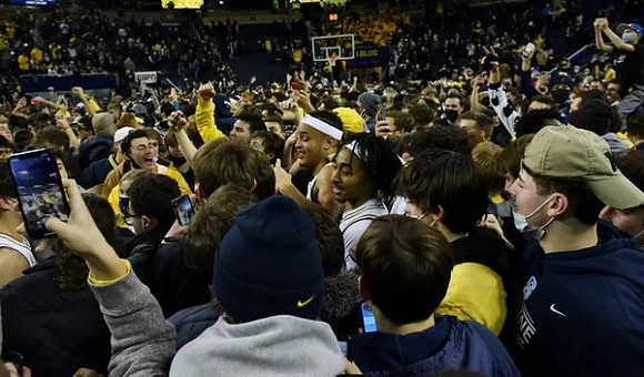 Michigan Team and Michigan Fans