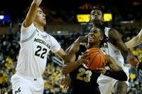 Caleb Houstan (22) and Moussa Diabate (14)