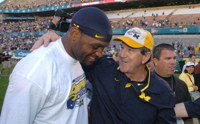 Lloyd Carr and Carson Butler