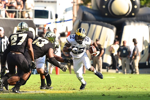 Karan Higdon (22)