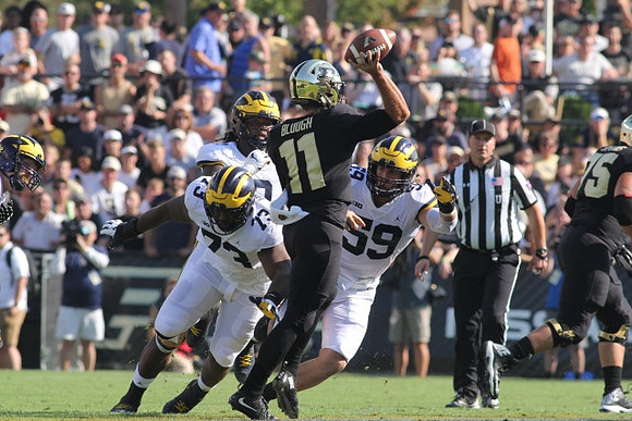 Maurice Hurst (73), Rashan Gary (3), and Noah Furbush (59)