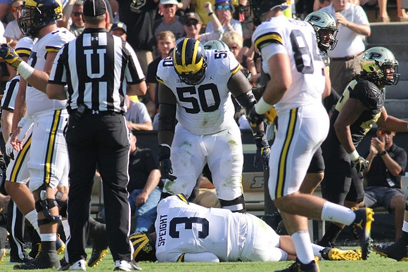 Wilton Speight (3), Michael Onwenu (50), and Sean McKeon (84)