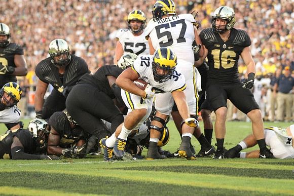 Ty Isaac (32), Mason Cole (52), and Patrick Kugler (57)
