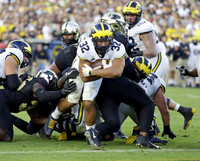 Ty Isaac (32) and Mason Cole (52)