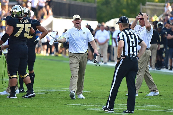 Purdue Head Coach Jeff Brohm