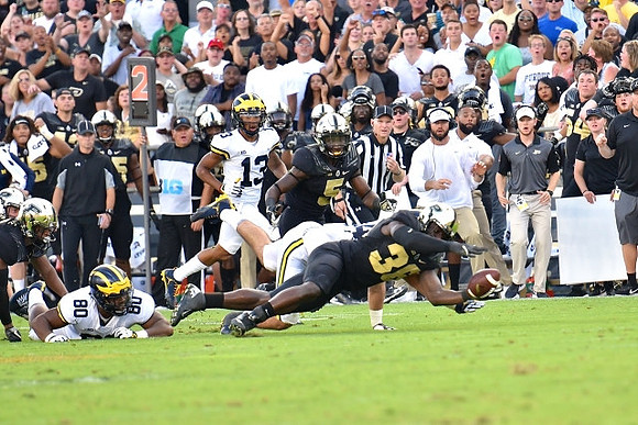 Eddie McDoom (13), Khalid Hill (80), and Sean McKeon (84)
