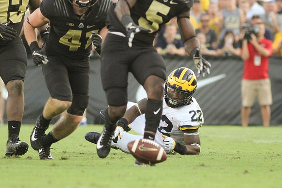 Karan Higdon (22)