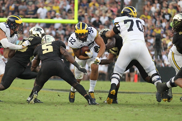 Zach Gentry (83), Ty Isaac (32), and Nolan Ulizio (70)