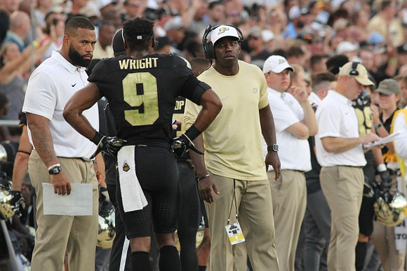 Purdue Head Coach Jeff Brohm
