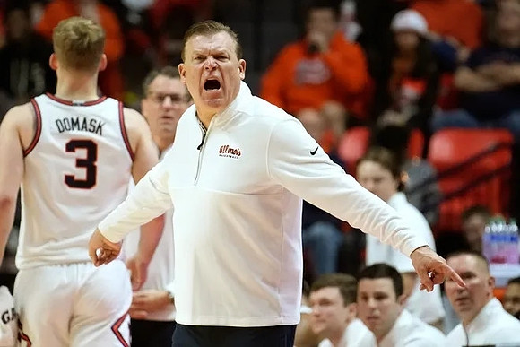 Illinois Head Coach Brad Underwood