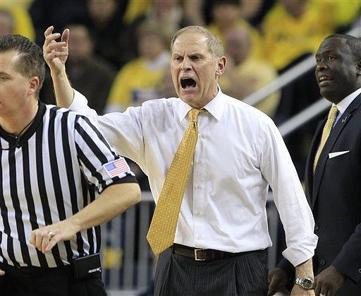 John Beilein and Bacari Alexander
