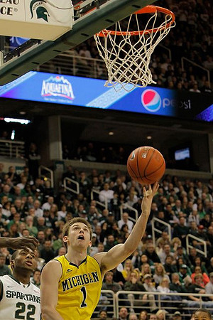 Stu Douglass (1) and John Beilein