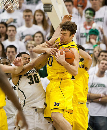 Zack Novak (0) and Stu Douglass (1)