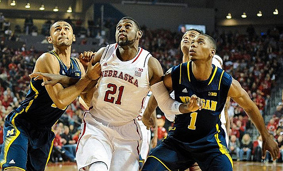 Jon Horford (15) and Glenn Robinson III (1)