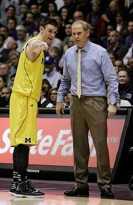 Stu Douglass (1) and John Beilein