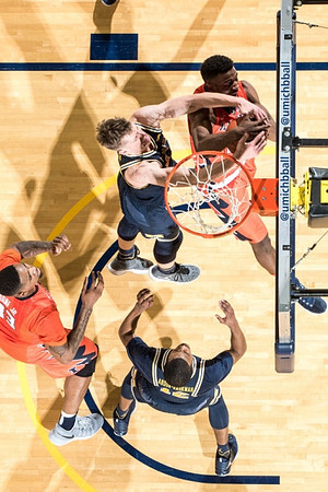 Moritz Wagner (13) and Muhammad-Ali Abdur-Rahkman (12)