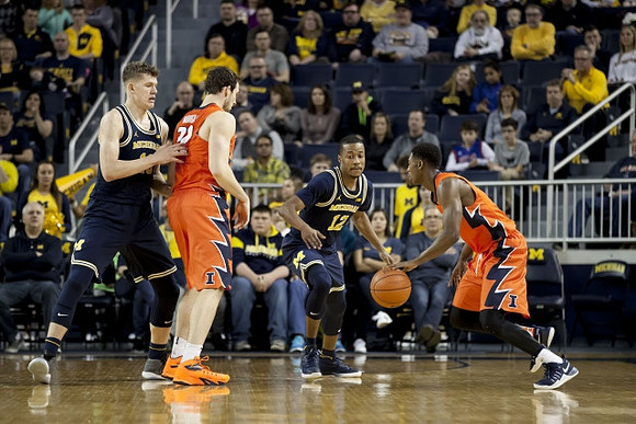 Moritz Wagner (13) and Muhammad-Ali Abdur-Rahkman (12)