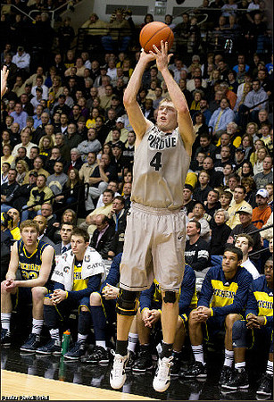 Evan Smotrycz (23), Stu Douglass (1), Colton Christian (45), and Carlton Brundidge (2)