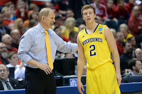 John Beilein and Spike Albrecht (2)