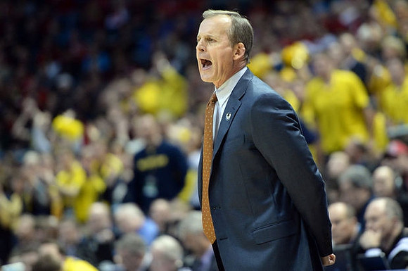 Texas Head Coach Rich Barnes