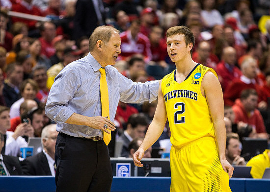 John Beilein and Spike Albrecht (2)