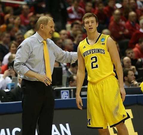 John Beilein and Spike Albrecht (2)