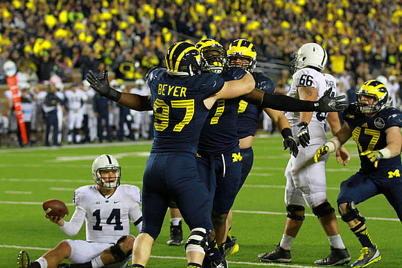 Brennen Beyer (97), Frank Clark (57), and Jake Ryan (47)