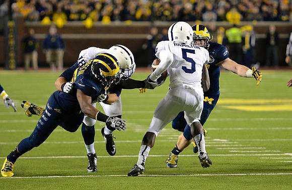 James Ross (15) and Jake Ryan (47)