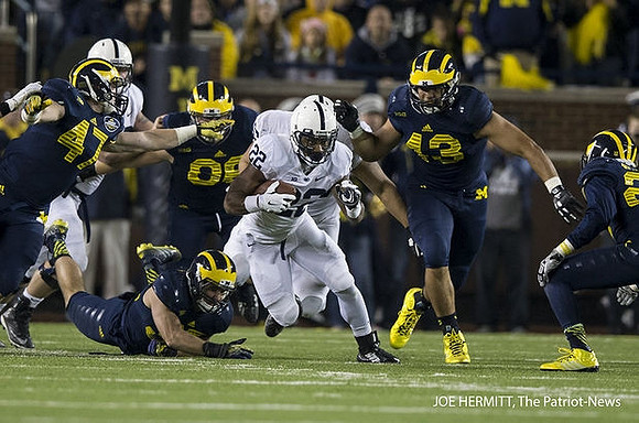Jake Ryan (47), Ryan Glasgow (96), Joe Bolden (35), and Chris Wormley (43)