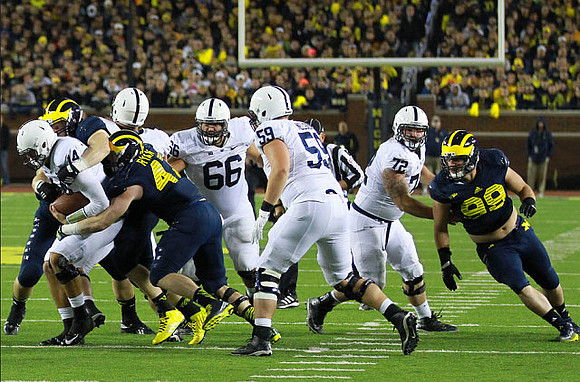 Jake Ryan (47) and Matthew Godin (99)